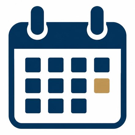 Kalender mit markiertem Termin